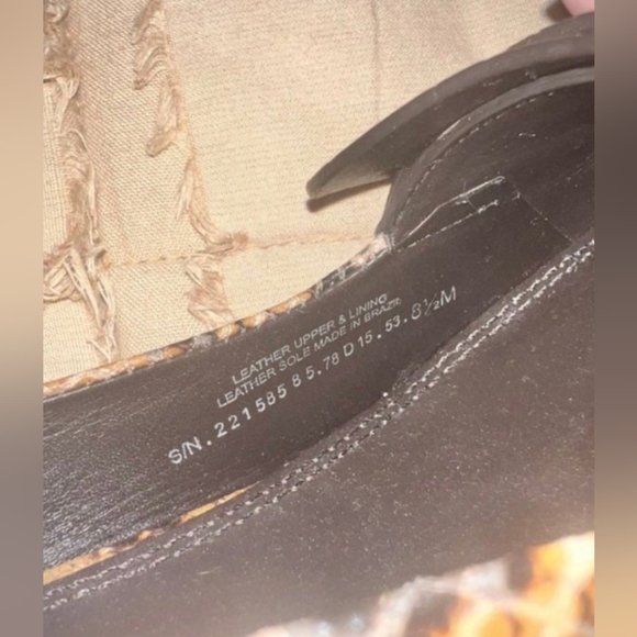 Tory Burch Snakeskin Heels - Picture 5 of 8